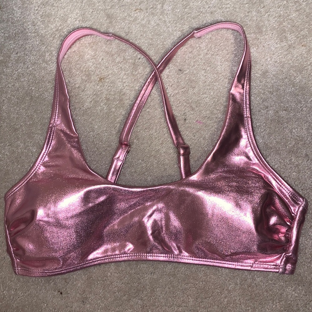 *NWT* Xhilaration metallic bikini top